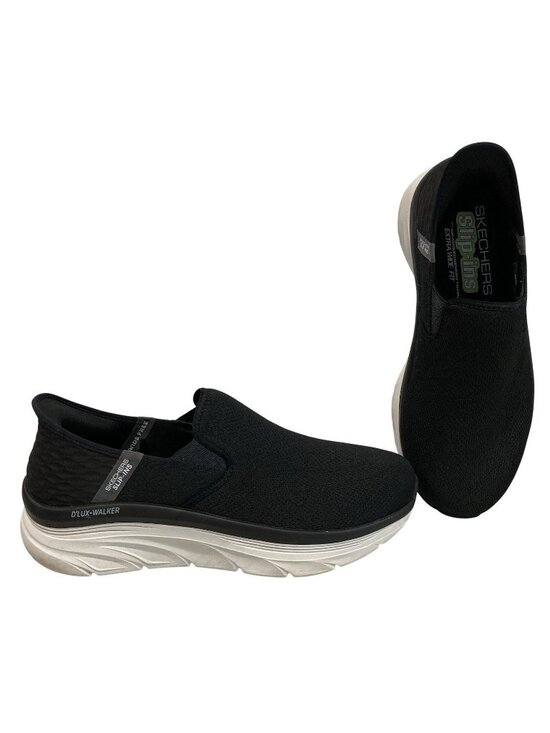 Skechers Other - Skechers D Lux Walker Shoes size 11 4E Extra Wide Black Slip In Sneaker 232455WW